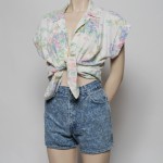 Vintage-Floral-Cotto-Shirt-with-80s-Denim-Shorts